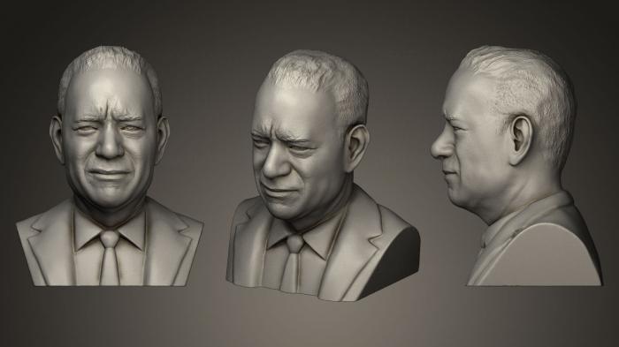 Busts and bas-reliefs of famous people (BUSTC_0614) 3D model for CNC machine